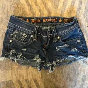 Vintage rock revival shorts